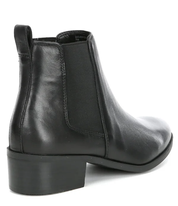 Steve Madden Dover Black Leather - 10
