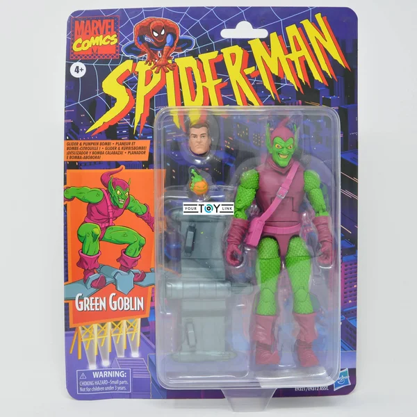 Marvel Legends Spider-Man Green Goblin Retro Action Figure