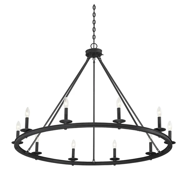 Savoy House 1-310-10-SN Middleton Satin Nickel 10 Light Chandelier