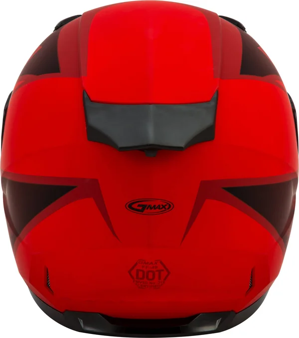 GMAX FF-49 Full Face Deflect Helmet Matte Red/Black