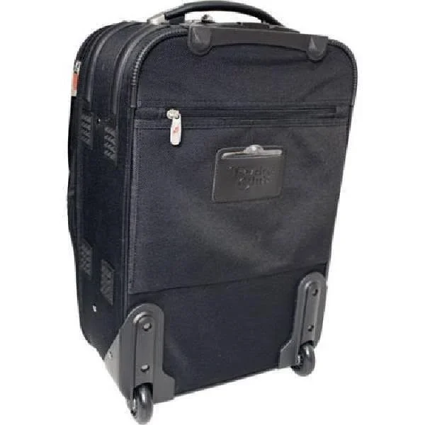 Travelers Club Skyview 6-Piece 2-Tone Luggage Set - Black