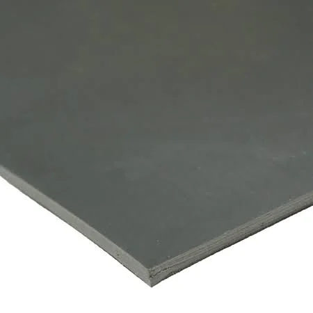Rubber-Cal SBR - Gray 65A Rubber Sheet, 3/16THK x 4x22W x 4x22L 20-156