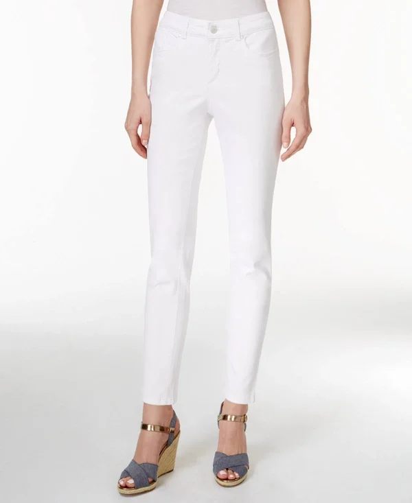 Charter Club Bristol Skinny Ankle Jeans, Created for Macy&s - Bright White