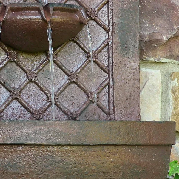 Sunnydaze Rosette Solar Wall Fountain