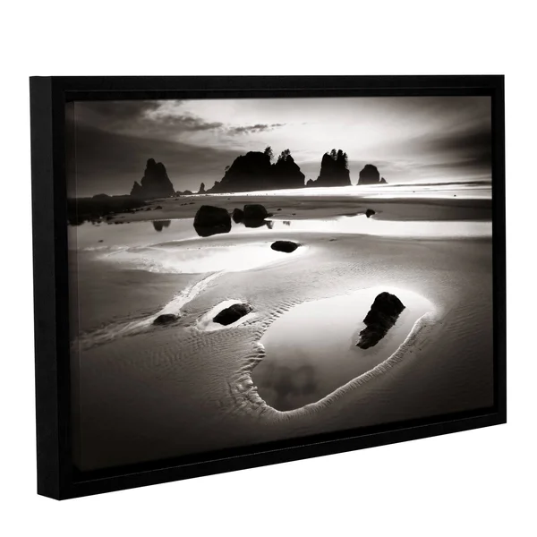 ArtWall Alan Majchrowicz's Point of Arches - Gallery Wrapped Floater-framed Canvas - Multi - 16x24