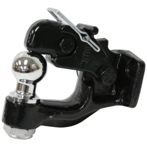 Maxxhaul 70240 Forged Steel Combination Pintle Hook with 2-5/16x22 Ball