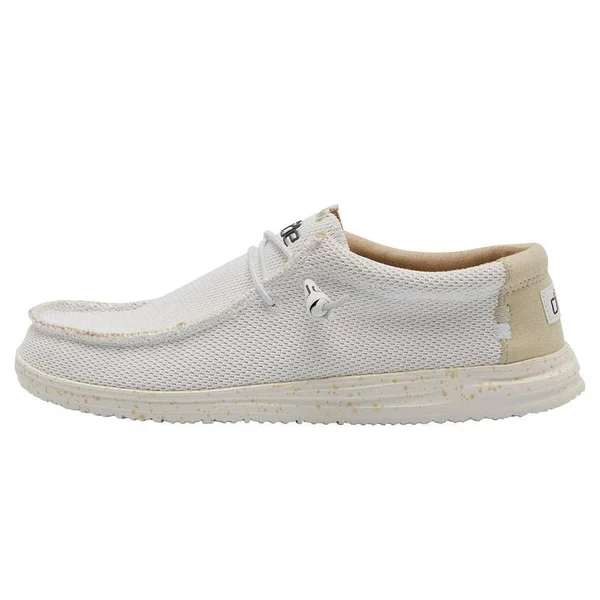 Hey Dude Wally Free Men's Shoes Galaxy Grey : 8 M