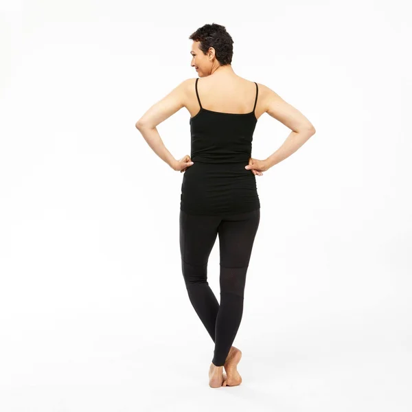 Forclaz Women's Trek 500 - Merino Wool Hiking Tank Top in Black, Size XL