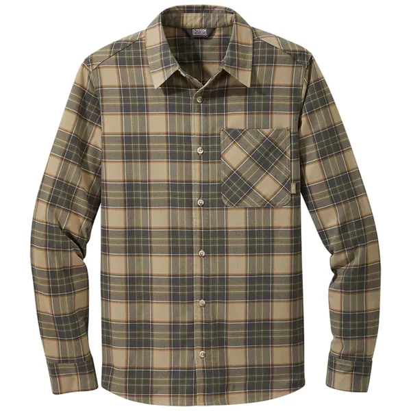 Outdoor Research Kulshan Flannel Shirt - Men's Hazelwood, XL