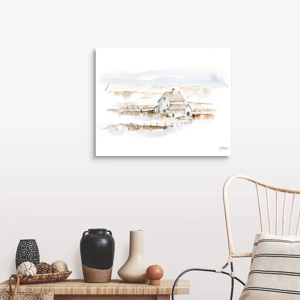 Neutral Farmhouse II - Canvas Wall Art, 30x24, Great Big Canvas