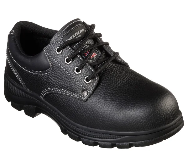 Skechers Men's Work Workshire Tydfil Steel Toe Shoe - Black