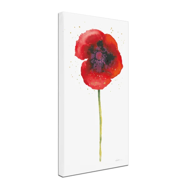 Trademark Fine Art Shirley Novak Splash I with Gold 24x47 Canvas Art, WAP0357-C2447GG