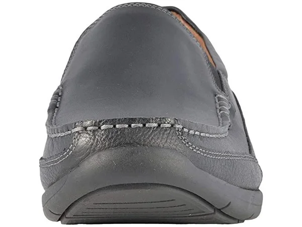 Vionic Preston Loafer Black Black Leather, 9.5, M