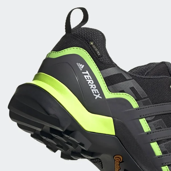 Adidas Outdoor Terrex Swift R2 GTX Hiking Shoe - Men's Black/Dgh Solid Grey/Signal Green - 10.5