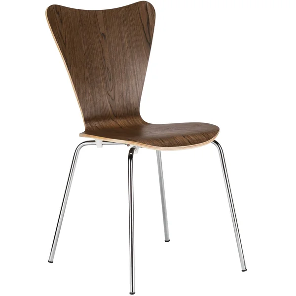 EdgeMod Elgin Side Chair, Brown - 2 count