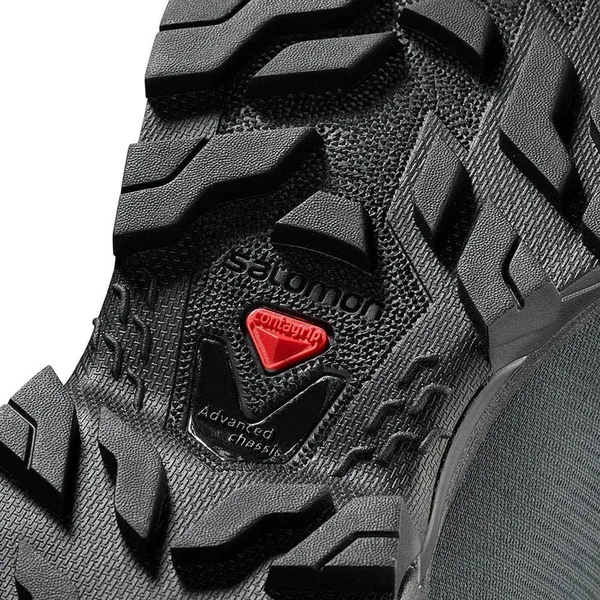 Salomon Men's Outback 500 GTX Boots Ebony, Black, Grape Leaf 9