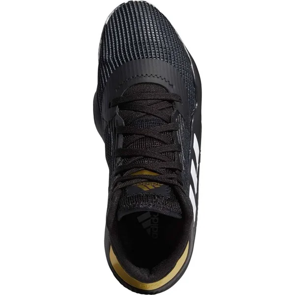 Adidas Pro Bounce 2019 Black/White/Grey Basketball Shoes 10.5
