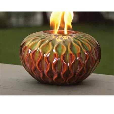 Marshall Home MBL-55-2-1750N 10.25 W x 6 H in. Large Weave Ceramic Firepot