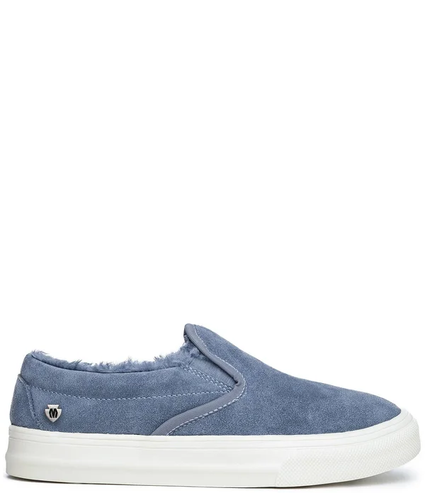 Minnetonka Women's Wilder Slipper, Vintage Blue, 9