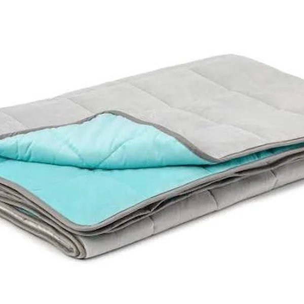 Weighted Blanket for Kids with Integrated Minky Cover