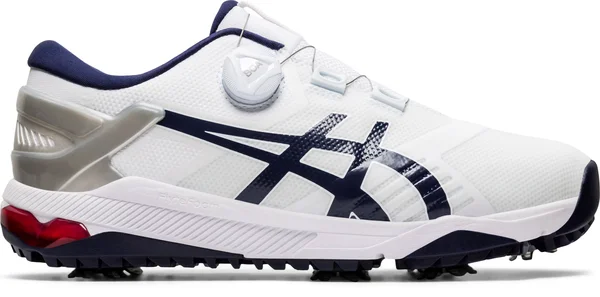 Asics Gel Course Duo Boa Golf Shoes White/Peacoat