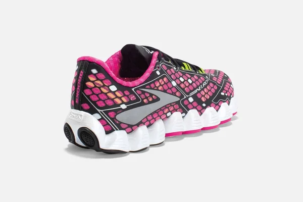 Brooks Neuro Running Shoe - Women's Pink Glo/Black/Nightlife, 8.5