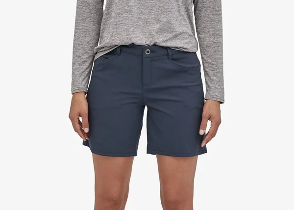 Patagonia Women's Quandary Shorts - 7 in. Shale, 10