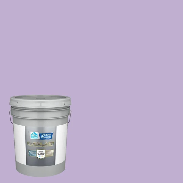 HGTV Home by Sherwin-Williams Everlast Semi-Gloss Magical Exterior Paint (5-Gallon), HGSW1425-833041