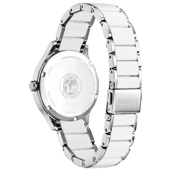 Citizen FE7070-52A Women's Drive Silver Tone Steel Bracelet Watch