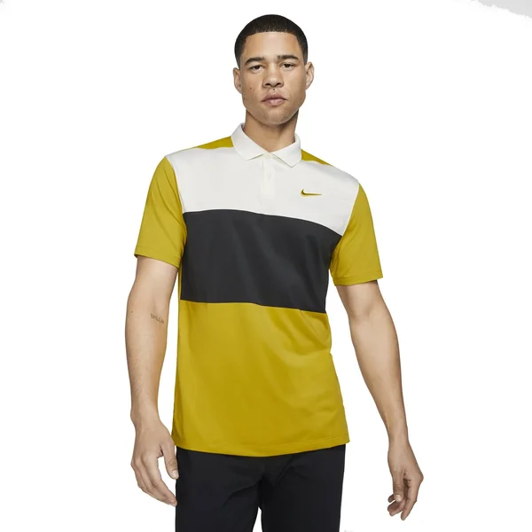 Nike Dri Fit Color Block Vapor Mens Golf Polo