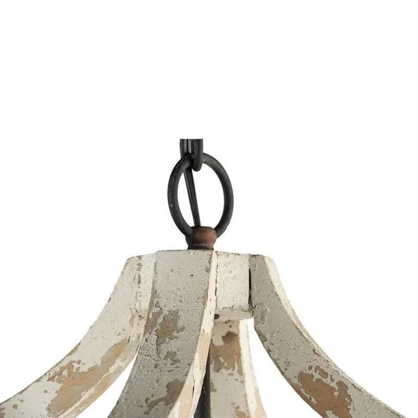 Au0026B Home Andreas Winged Chandelier - White