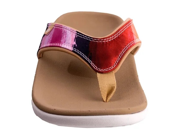 Spenco Orthotic Thong Sandal- Yumi Monet - Size 12 Wide, Sunset