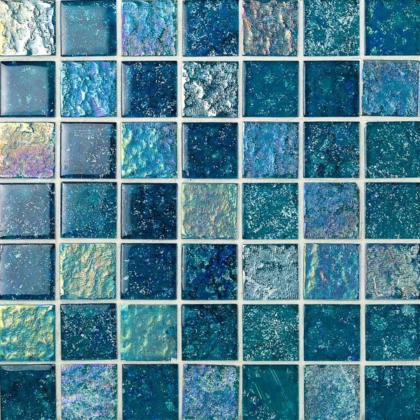 Marina Iridescent 2x22 x 2x22 Glass Grid Mosaic Tile Ivy Hill Tile Aqua