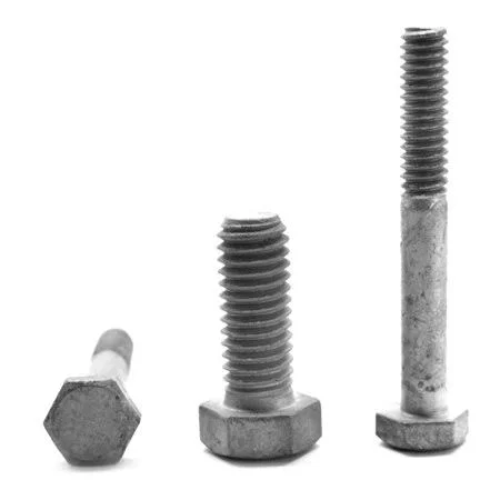 7/8 inch-9 x 5 inch (PT) Coarse Thread Grade 5 Hex Cap Screw (Bolt) Medium Carbon Steel Hot Dip Galvanized Pk 45