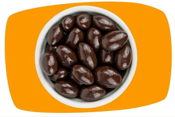 Dark Chocolate-Covered Almonds - 5 Pounds - Bulk Discount