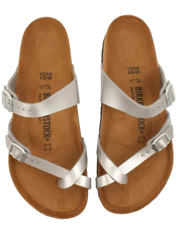 Birkenstock Mayari Birko-Flor Silver