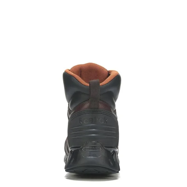 Reebok Work Men's 6x22 Zigkick Work RB7005 Composite Toe Boot - Brown
