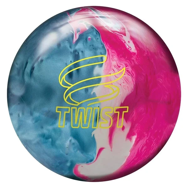 Brunswick Twist Reactive Bowling Ball- Sky Blue/Pink/Snow 10lbs