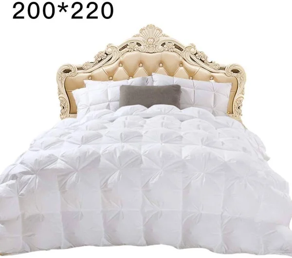 Elegant Comfort All Season Goose Down Alternative Reversible 3-Piece Comforter Set- Available in and Colors - Full/Queen, Pink/G