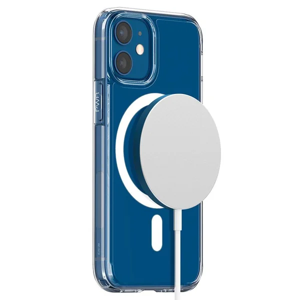 iPhone 12 Mini Case Ultra Hybrid Mag Safe Compatible Blue, in Stock, 2.68 x 5.33 x 0.41 inches