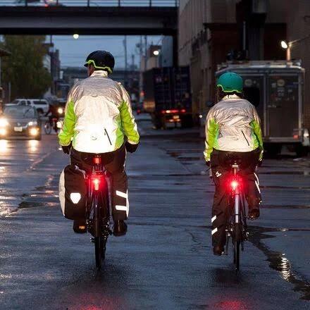 Showers Pass Hi Vis Torch Jacket - Men's Reflective Silver/Neon Green - XXL
