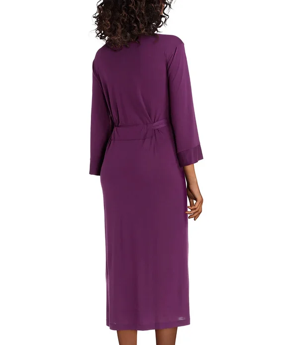 N by Natori Congo Robe, Mauve Wine (PC4004) M