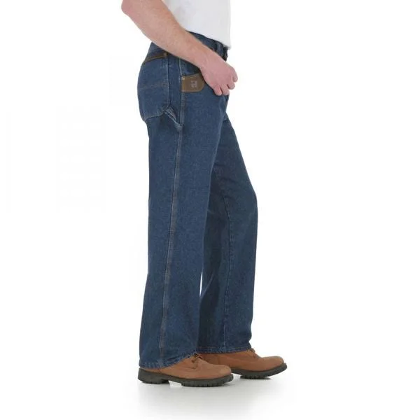 Wrangler Men's Riggs Workwear Work Horse Jean (58x30 Antique Indigo)