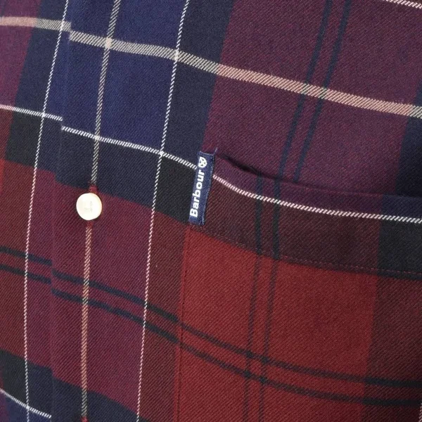 Barbour Lustleigh Check Shirt Red