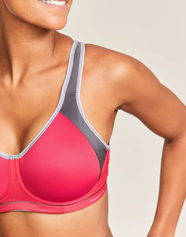 Freya Sonic Underwire Moulded Sports Bra (AA4892) Hot Crimson