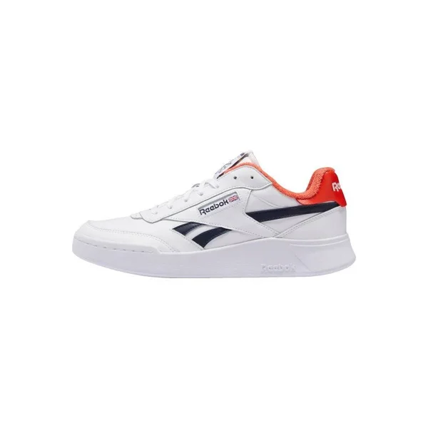 Reebok Club C Revenge Legacy Shoes Mens Sneakers 6 Ftwr White, Vector Navy, Dynamic Red