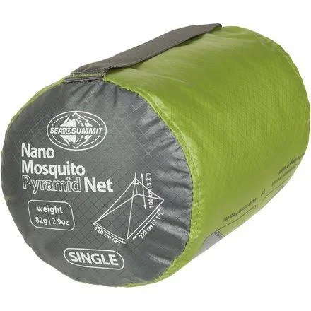 Sea to Summit Nano Mosquito Pyramid Net Shelter Insect Shield Single