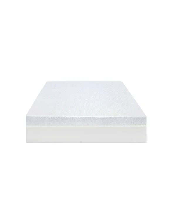 SensorGel Luxury ICOOL 4.5x22 Gel-Infused Memory Foam Twin XL Mattress Topper - White
