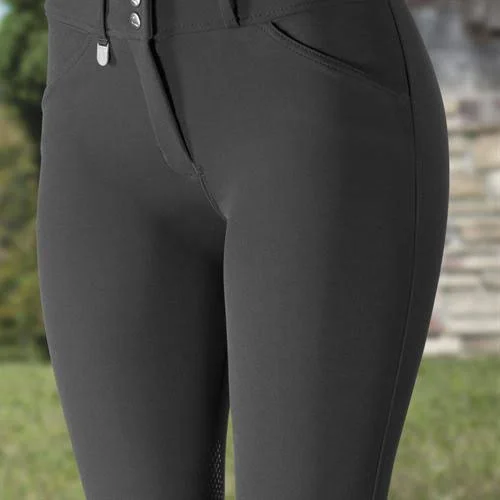 Horze Grand Prix Silicone Breeches- Ladies - Knee Patch