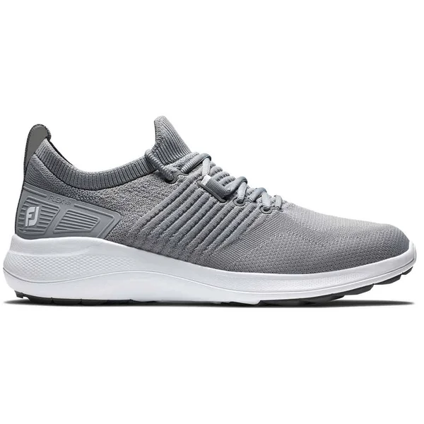 FootJoy Flex XP Spikeless Golf Shoes - Grey 8.5 X-Wide